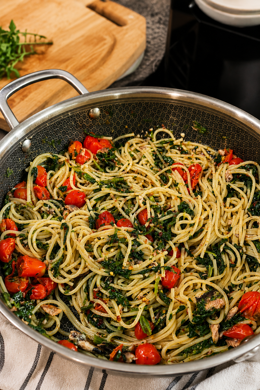 Tinned Fish Tomato&nbsp;Pasta